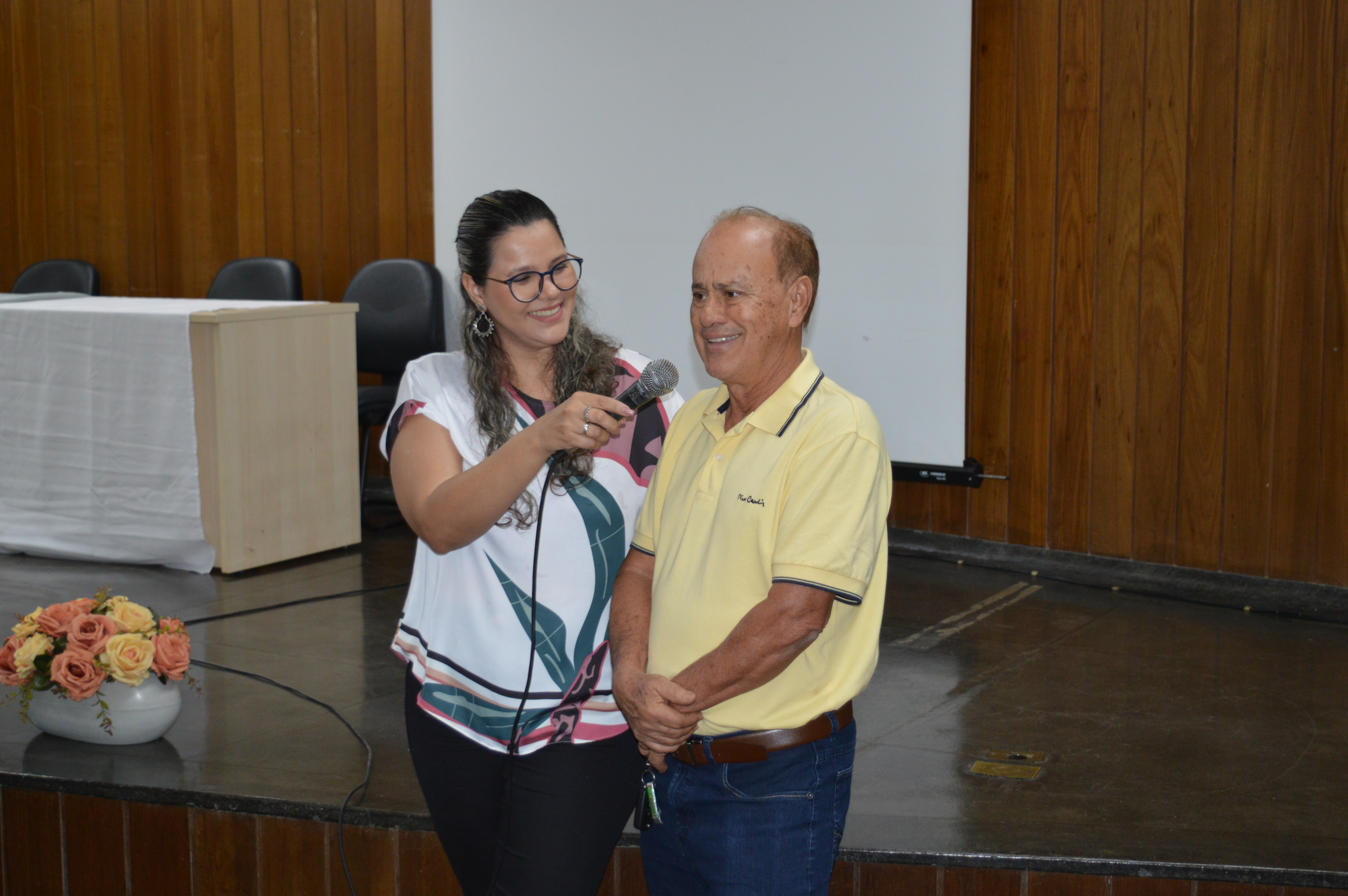 Servidor aposentado Antônio José de Medonça, mais conhecido com 